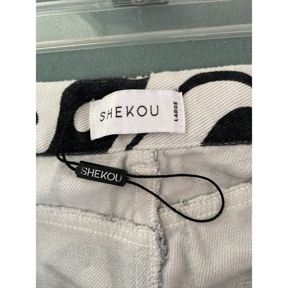 Shekou High Waisted  Yin and Yang Jeans Size Large . grunge jeans, - Picture 10 of 10